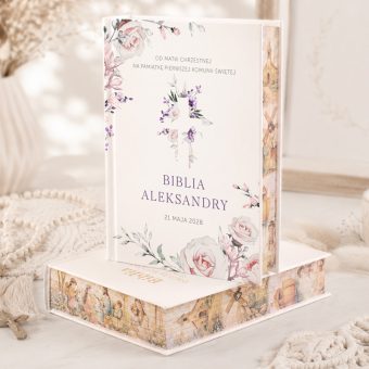 BIBLIA dla dziecka Pamiątka I Komunii Św. LiMarte