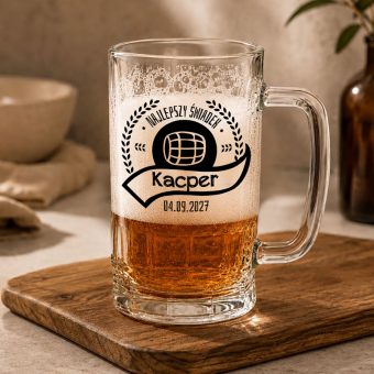 KUFEL do Piwa Podziękowanie Dla Świadka PERSONALIZOWANY