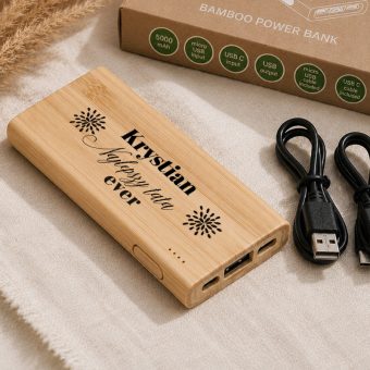 Powerbank Najlepszy Tata Prezent PERSONALIZOWANY