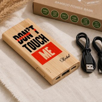 Powerbank Don’t Touch Me Prezent PERSONALIZOWANY