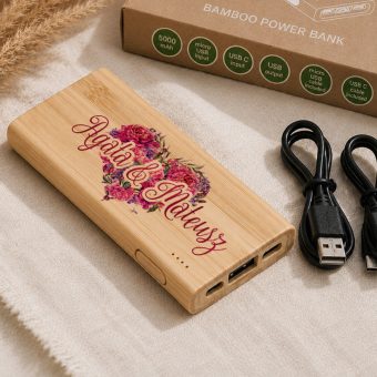 Powerbank z Imionami Prezent PERSONALIZOWANY