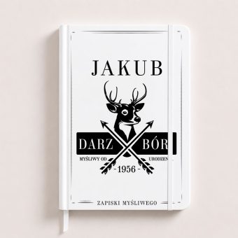 NOTATNIK dla Myśliwego PERSONALIZOWANY