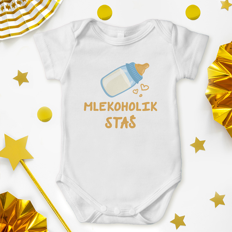 Zdjęcie slidera - BODY niemowlęce dla Mlekoholika zabawny prezent dla dziecka