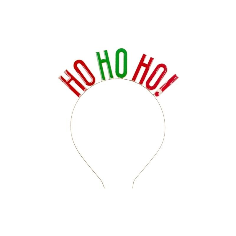 Zdjęcie w galerii - OPASKA na głowę ozdoba świąteczna Ho Ho Ho!