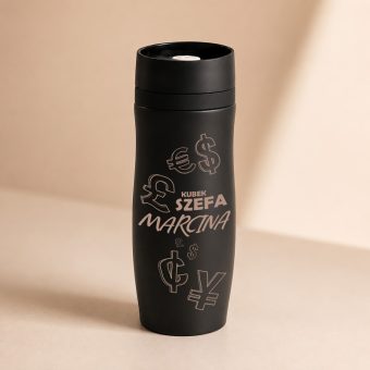 KUBEK termiczny elegancki Prezent dla Szefa