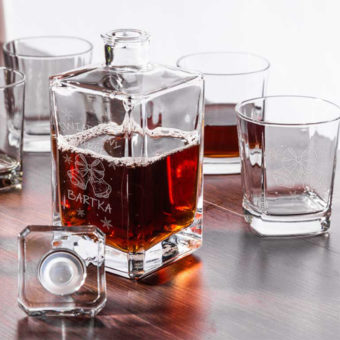 ZESTAW do drinków Karafka i 6 szklanek Ekskluzywny prezent na święta