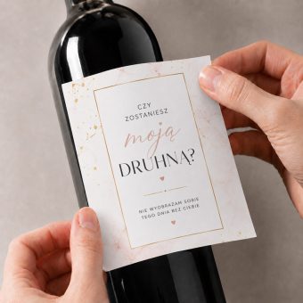 ETYKIETA na alkohol Pytanie do druhny