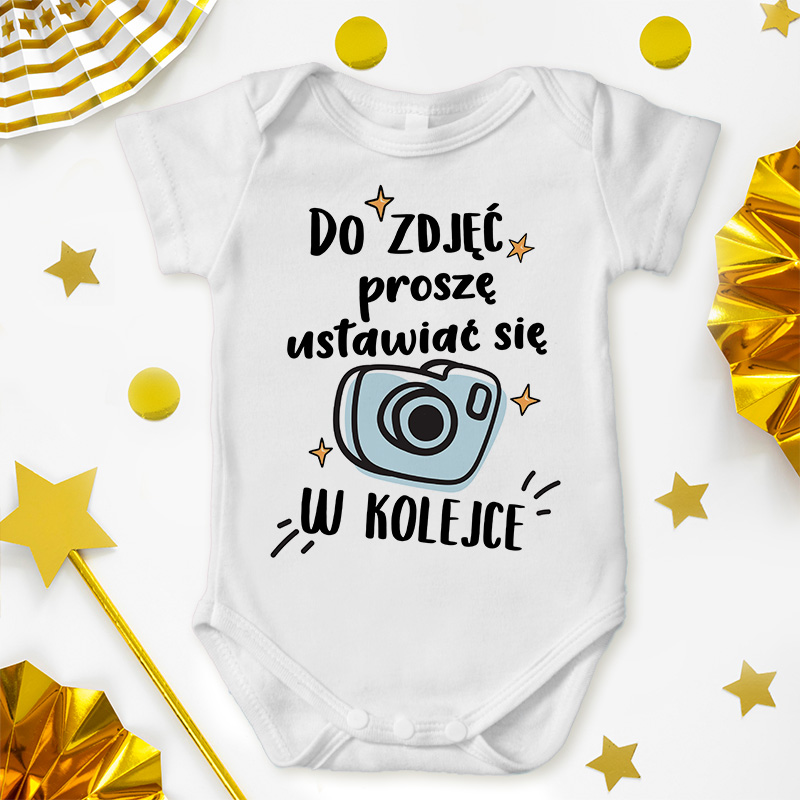 BODY dla niemowlaka śmieszny prezent na narodziny