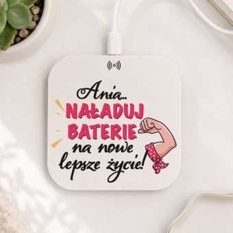 ŁADOWARKA indukcyjna do telefonu Prezent z okazji rozwodu dla niej
