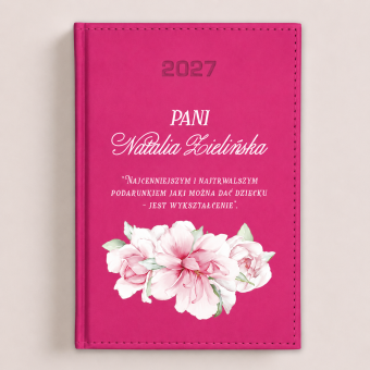 KALENDARZ dla nauczycielki terminarz 2026 praktyczny prezent