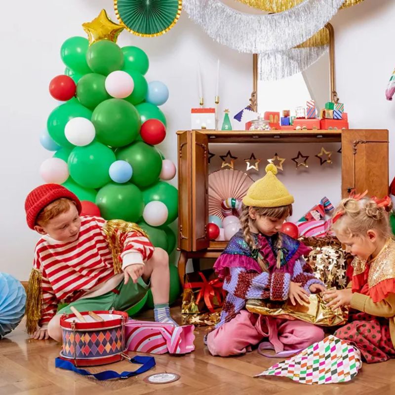 Zdjęcie w galerii - ZESTAW bukiet balonów świąteczna choinka dekoracja wnętrza