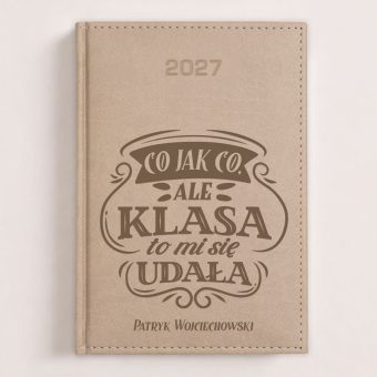 KALENDARZ książkowy 2026 elegancki prezent dla wychowawcy