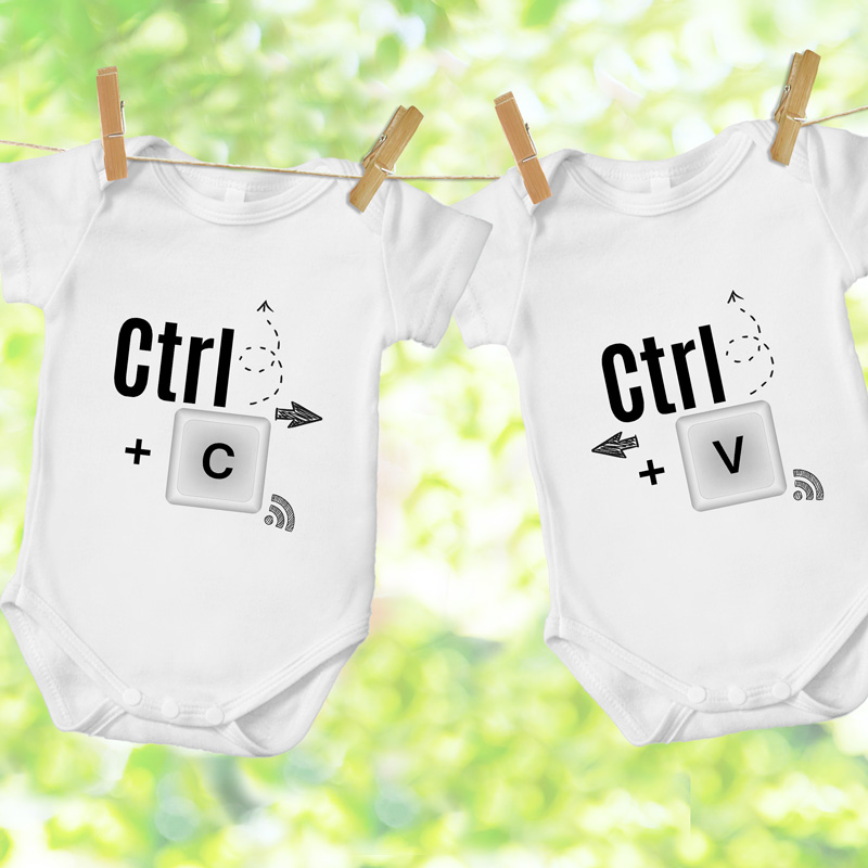 Zdjęcie slidera - BODY zestaw ubranek dla bliźniaków noworodków Kopiuj Wklej