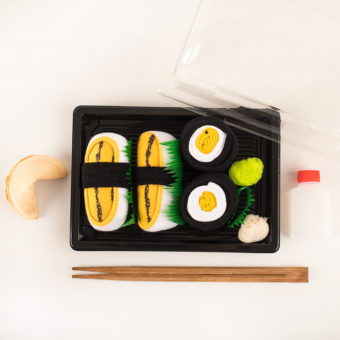 ZESTAW 2 pary skarpet dla miłośnika sushi Oryginalny pomysł na prezent