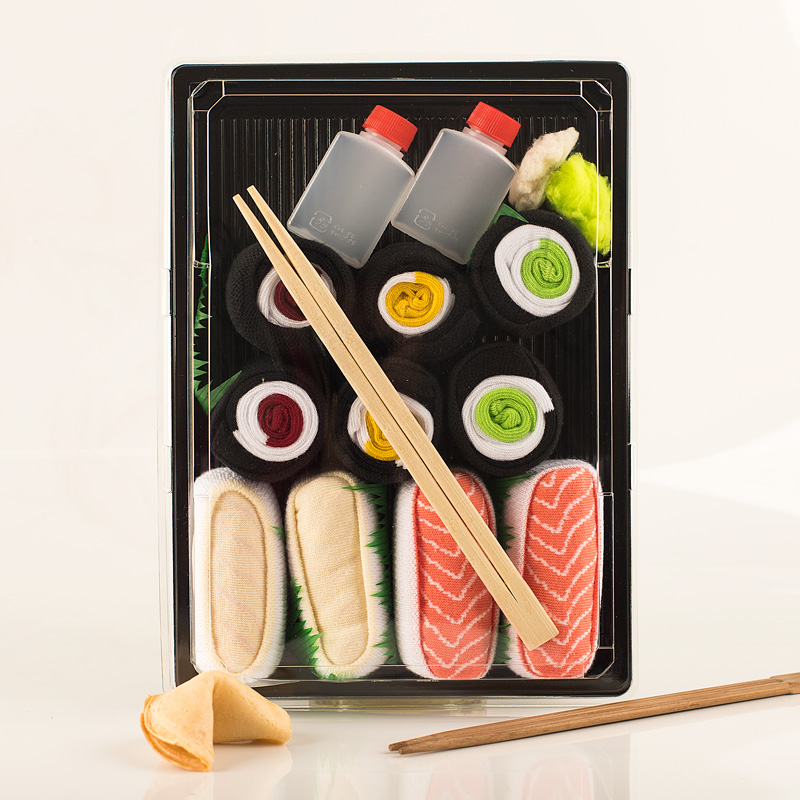 Zdjęcie w galerii - Skarpety Sushi Box Mega zestaw 5 par