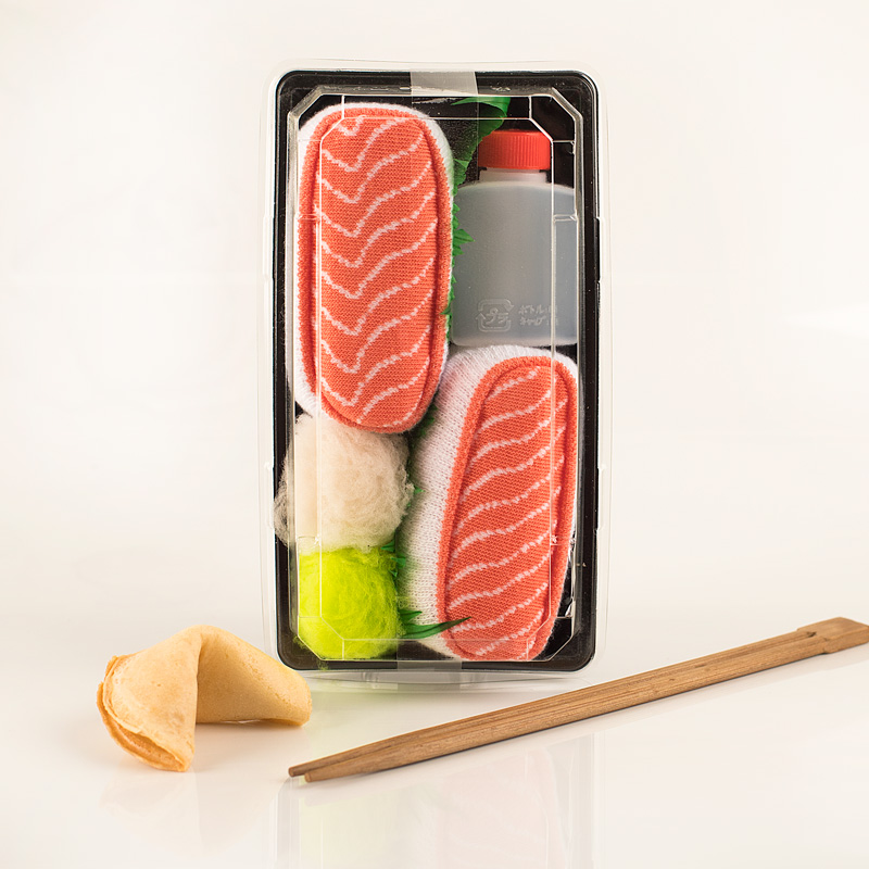 Zdjęcie slidera - SKARPETKI kolorowe prezent dla miłośnika sushi