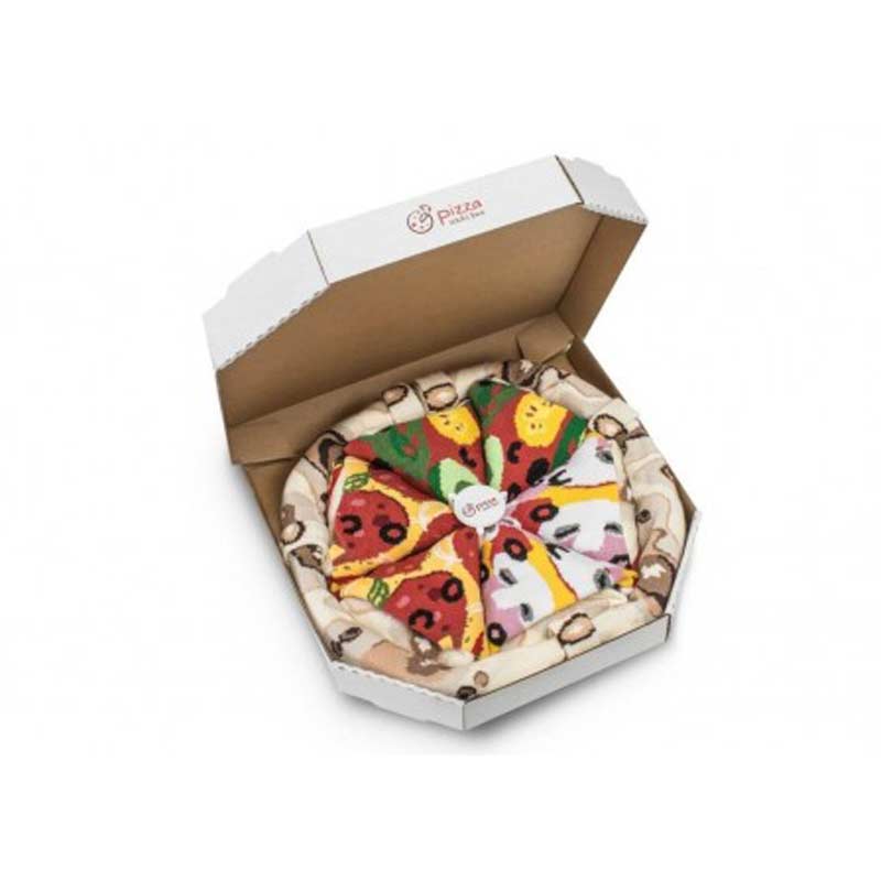 Zdjęcie w galerii - ZESTAW skarpet Pizza w pudełku
