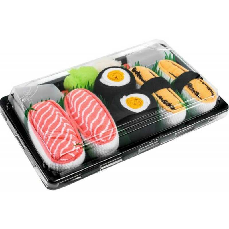 Zdjęcie w galerii - SKARPETY dla miłośnika kuchni japońskiej 3 pary zestaw sushi