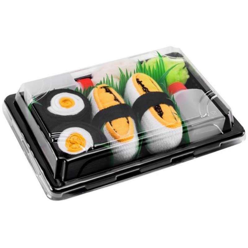 Zdjęcie w galerii - ZESTAW 2 pary skarpet dla miłośnika sushi Oryginalny pomysł na prezent