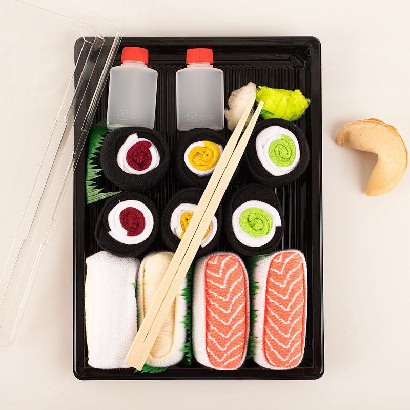 Zdjęcie slidera - Skarpety Sushi Box Mega zestaw 5 par