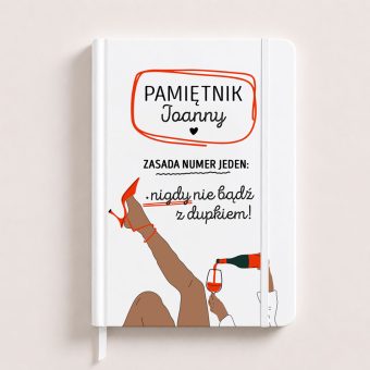 NOTATNIK pamiętnik dla rozwódki Prezent z okazji rozstania