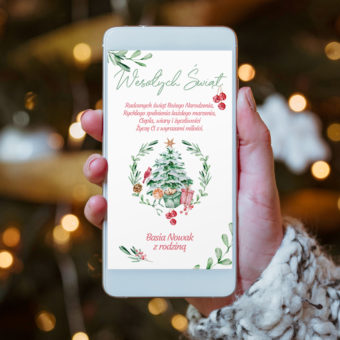 KARTKA online z życzeniami na Święta Bożego Narodzenia