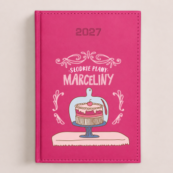 KALENDARZ książkowy 2027 dla cukiernika