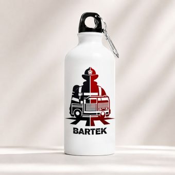 BIDON z imieniem praktyczny prezent dla strażaka