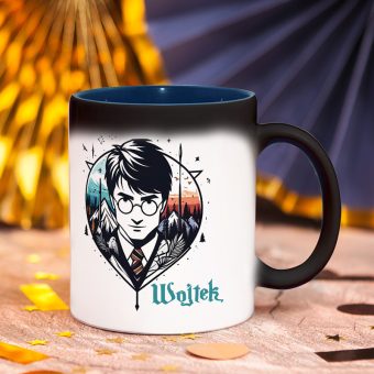 KUBEK Magiczny zmieniający kolor dla fana Harry’ego Pottera