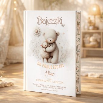 KSIĄŻKA z bajkami prezent na urodziny