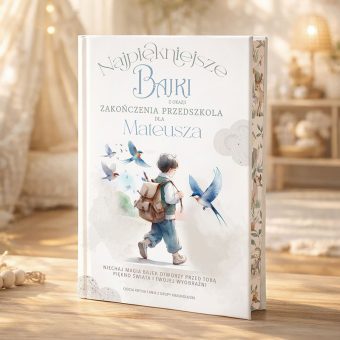 KSIĄŻKA z bajkami nagroda dla Przedszkolaka na zakończenie roku