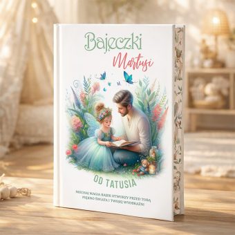 BAJKI edukacyjne opowieści dla dziewczynki prezent od taty