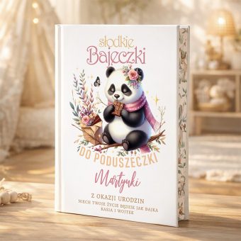BAJKI do poduszki do czytania mądry prezent na urodzinki