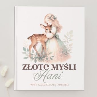 ALBUM eko pamiętnik dla dziewczynki personalizowany