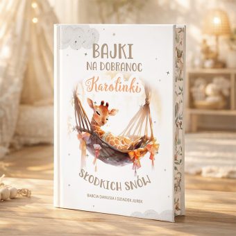 KSIĄŻKA bajki na dobranoc z imieniem dziecka