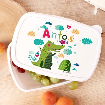 ŚNIADANIÓWKA z krokodylem lunchbox dla przedszkolaka