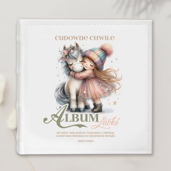 ALBUM na zdjęcia Kieszeniowy dla Dziewczynki