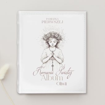 ALBUM na Zdjęcia Pamiątka I Komunii Św. Dziewczynki