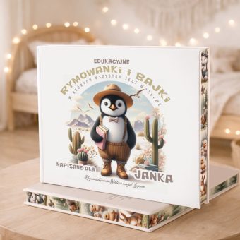 Uczące BAJKI i Edukacyjne Wierszyki Personalizowany Prezent Dla Dziecka