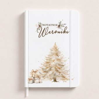 NOTATNIK na prezent świąteczny Boho
