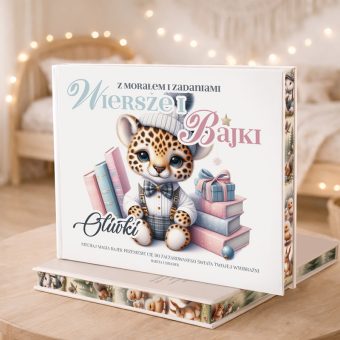 Edukacyjny Prezent Dla Dziewczynki BAJKI i Mądre Wierszyki