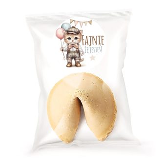 CIASTECZKA Z Wróżbą Dla Dzieci Fajnie, Że Jesteś 10szt