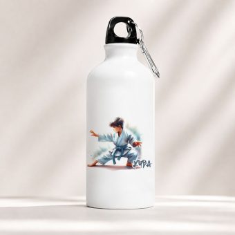 Personalizowany BIDON z karabińczykiem Na Trening Judo