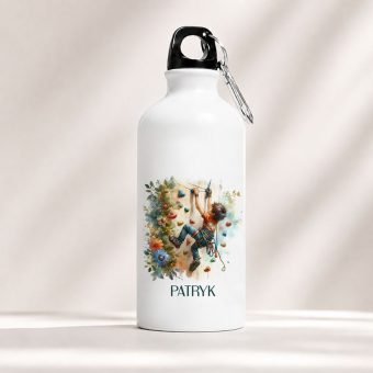 Personalizowany BIDON z karabińczykiem Dla Miłośnika Wspinaczki