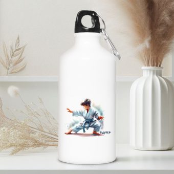 Personalizowany BIDON z karabińczykiem Na Trening Judo