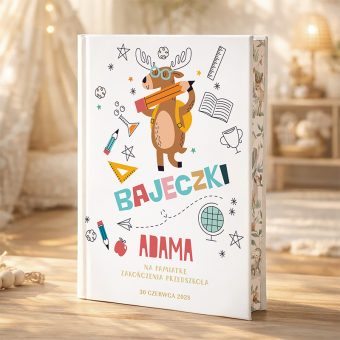 KSIĄŻKA BAJKI Prezent dla Dziecka na Zakończenie Przedszkola