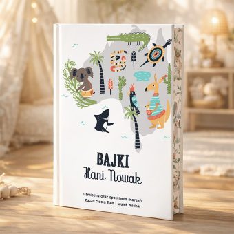 BAJKI dla Dziecka Edukacyjny Prezent z Imieniem