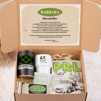 Personalizowany ZESTAW Kultowe Przedmioty PRL