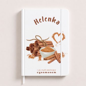 NOTATNIK Prezent dla Jesieniary Cinnamon Lover