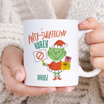 KUBEK Anty-świąteczny Prezent dla Fana Grincha